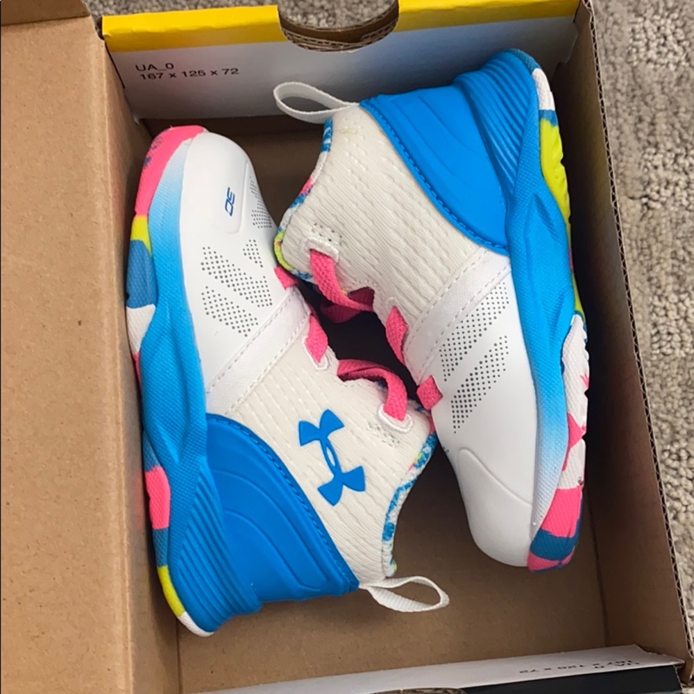 Brand new Under Armour kids shoes